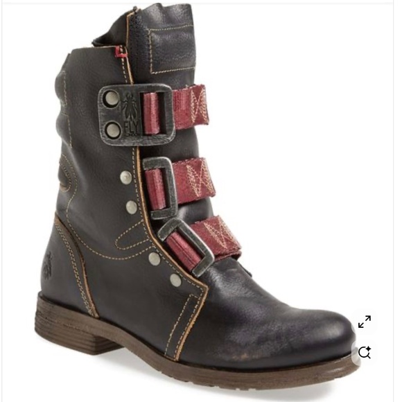 Fly London, Kraft Black boots, size 39 (8.5 US) - Picture 1 of 8